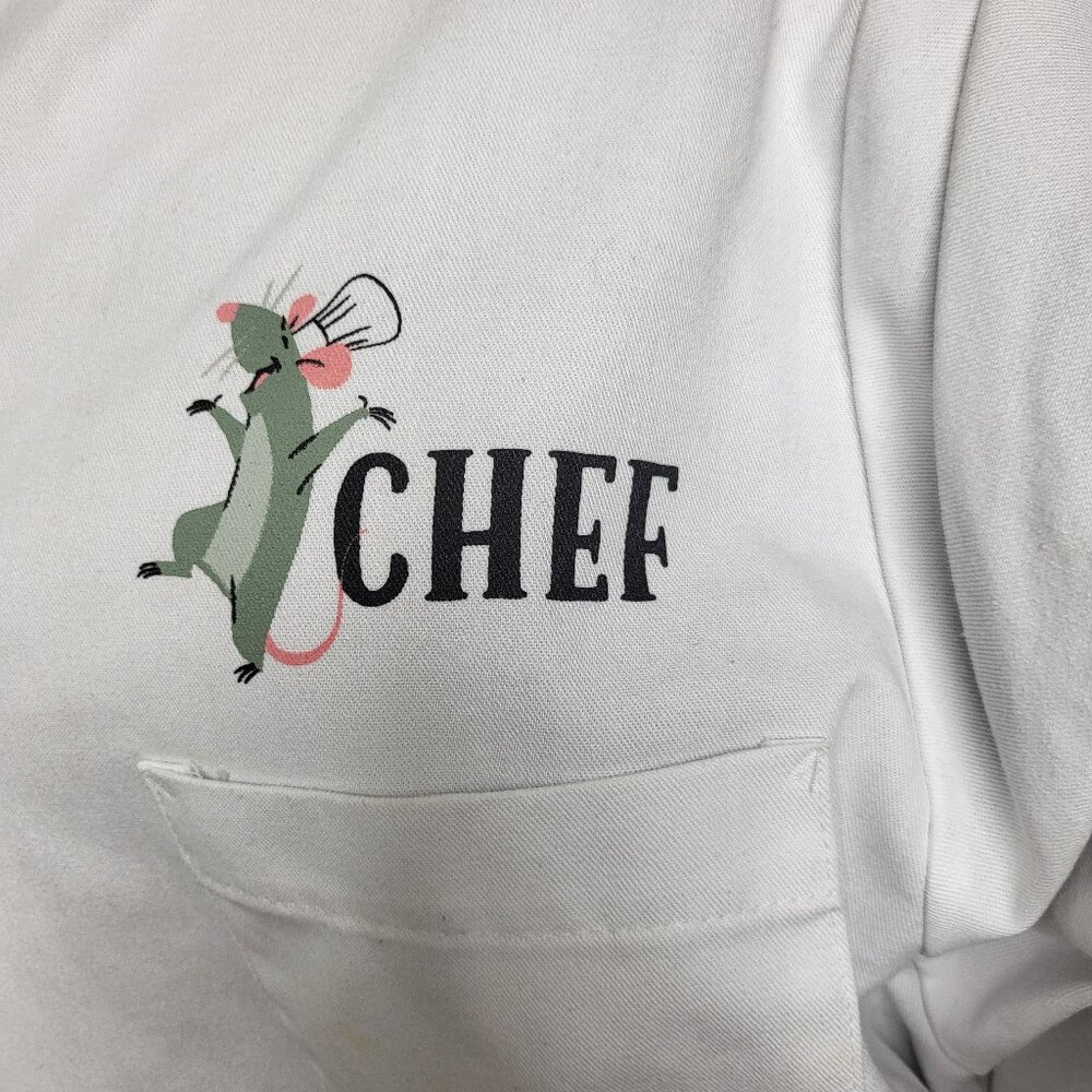 Disney Parks Ratatouille Chef Jacket GUC size XXL with Remy from Disney World